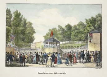 Großer Harmonie-Wettbewerb, ca. 1895