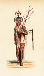 Herold von Amarasi, Kupang, Timor, Westtimor, Indonesien