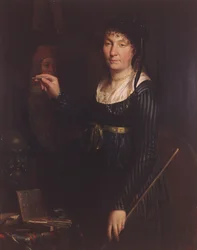Porträt eines Künstlers (Selbstporträt ?) 1800