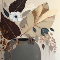 Moderne neutrale Botanicals