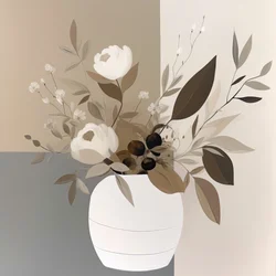 Sanfte neutrale Botanicals