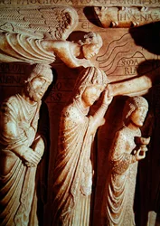 Detail der Jungfrau von der Kreuzabnahme