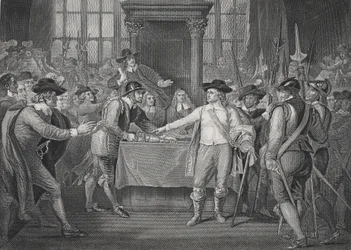 Oliver Cromwell löst das Lange Parlament auf