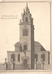 Die Pfarrkirche St. James Garlickhythe