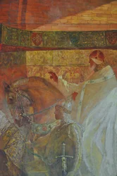 Der Einzug von Papst Urban II. in Toulouse, um 1900