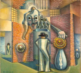 Ohne Titel (surrealistische Abstraktion), 1939