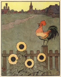 Illustration für Chantecler von Benjamin Rabier