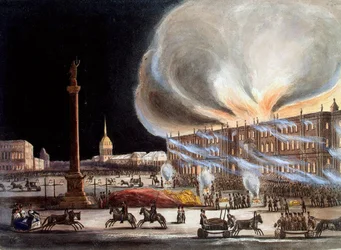 Brand im Winterpalast im Dezember 1837, 1838