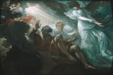 Moses sieht das Gelobte Land, 1801