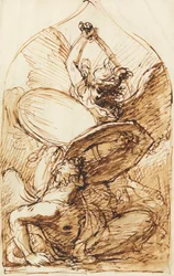 St. Michael und Luzifer