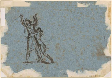 Studie für "Jephtas Tochter"