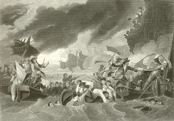 Die Schlacht von La Hogue