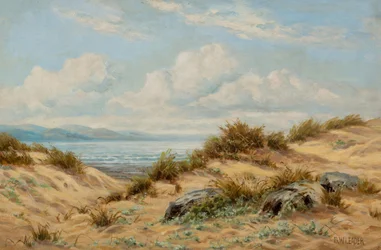 Sanddünen am Conwy