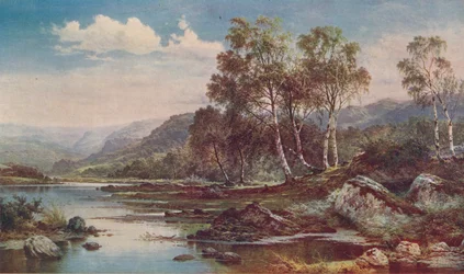 Das Tal des Llugwy, 1883, ca. 1900