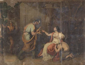 Der Tod von Sophonisba, Königin von Numidien