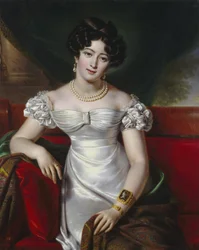 Porträt der Gräfin Julia Samoilova, ca. 1825