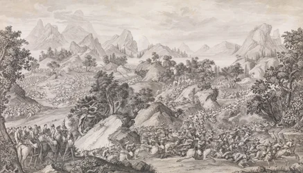 Die Schlacht von Qos-qulaq, 1774
