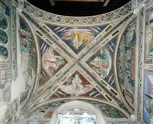 Episoden aus dem Leben des hl. Augustinus, von der Chordecke, 1463-65