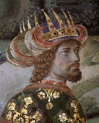 Die Reise der Heiligen Drei Könige (Detail von Balthasar)