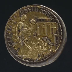 Medaille mit einer allegorischen Figur, 1533