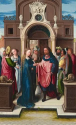 Die Heirat der Jungfrau, um 1513