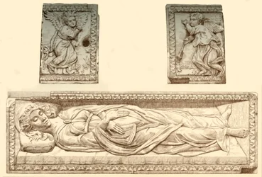 Sarkophag der Santa Giustina, um 1476, 1881