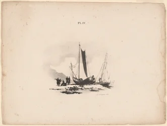 Boote am Strand