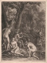 Acteon und Diana