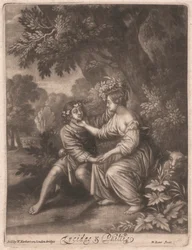 Lycidas und Phillis