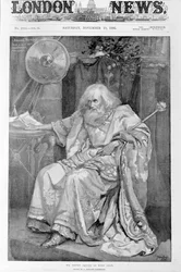 Mr. Henry Irving als König Lear, 1892