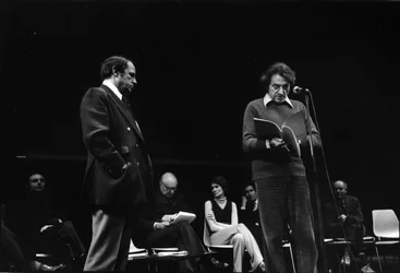 Pierre Boulez und Iannis Xenakis