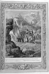 Durchfahrt der Argonauten durch die Symplegaden, Hellespont, 1733