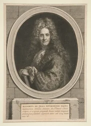 Porträt von Roger de Piles