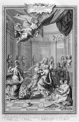 Lob der Akademiker der Royal Academy of Science... 1728