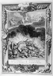 Der Tod des Herkules, 1733