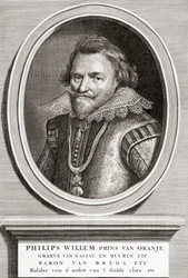 Porträt von Philipp Wilhelm, Prinz von Oranien (1554-1618)