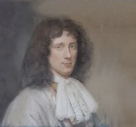 Porträt von Christiaan Huygens 1629-1695, 1686