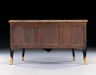 Kommode, ca. 1745 (mit Ormolu montierter japanischer Lack & ebonisiertes Holz)