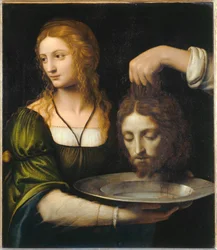 Salome erhält den Kopf von Johannes dem Täufer