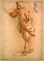 Eine stehende Figur