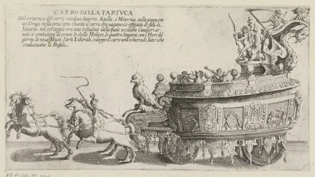 Triumphwagen des Sieneser Bezirks Tartuca