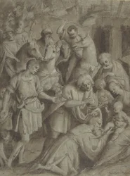 Die Anbetung der Könige, 1553