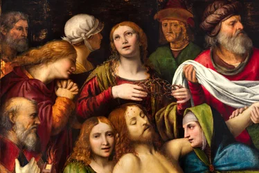 Mailand, Kirche San Giorgio al Palazzo, Bernardino Luini, Kreuzabnahme