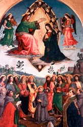 Die Krönung der Jungfrau, ca. 1503