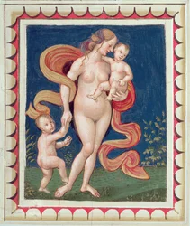 Allegorie der Nächstenliebe (Detail)