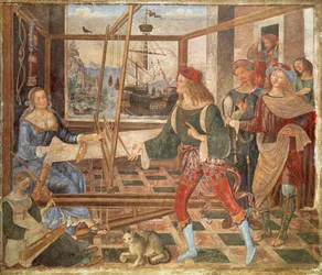 Rückkehr des Odysseus zu Penelope