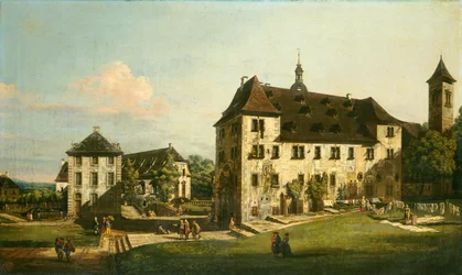 Die Festung Königstein: Hof mit der Magdalenenburg