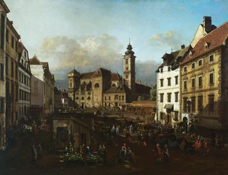 Freyung Platz von Südosten