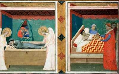 Legende des Heiligen Gürtels (Predella des Santa Cintola Polyptychons)