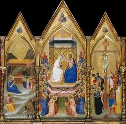 Triptychon-Altarbild